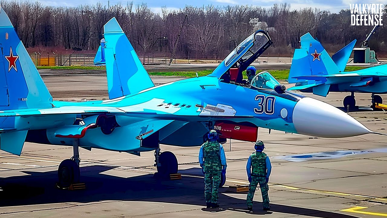 Experience The Su-34's Raw Power In Action