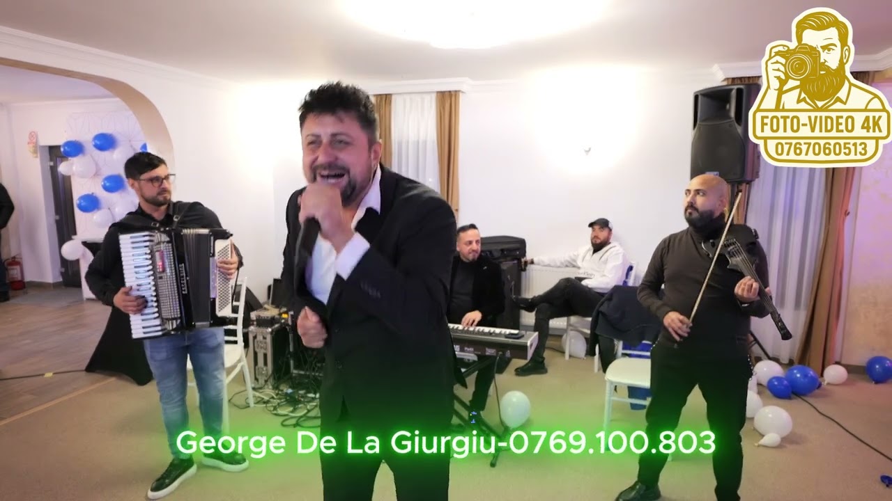 Formație nunți, botezuri, petrecere privata, George de la Giurgiu-Live💯%