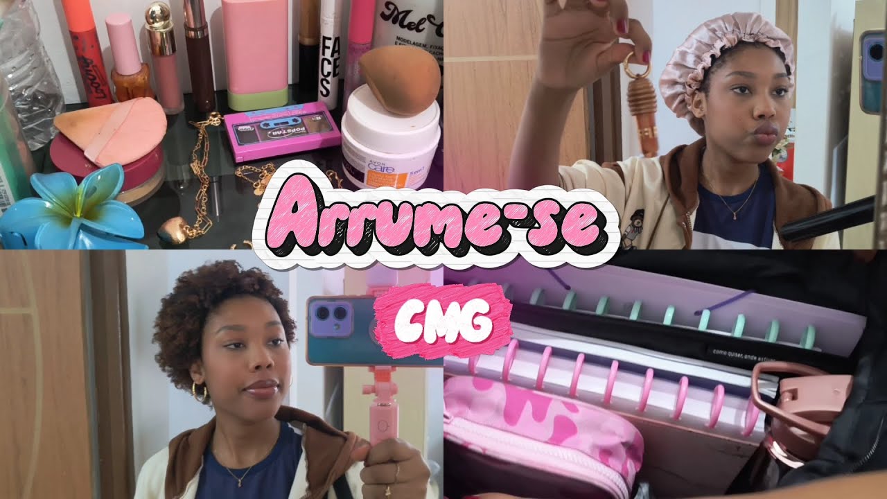 Meu 1° dia de aula ✨🎀| arrume-se comigo 📚