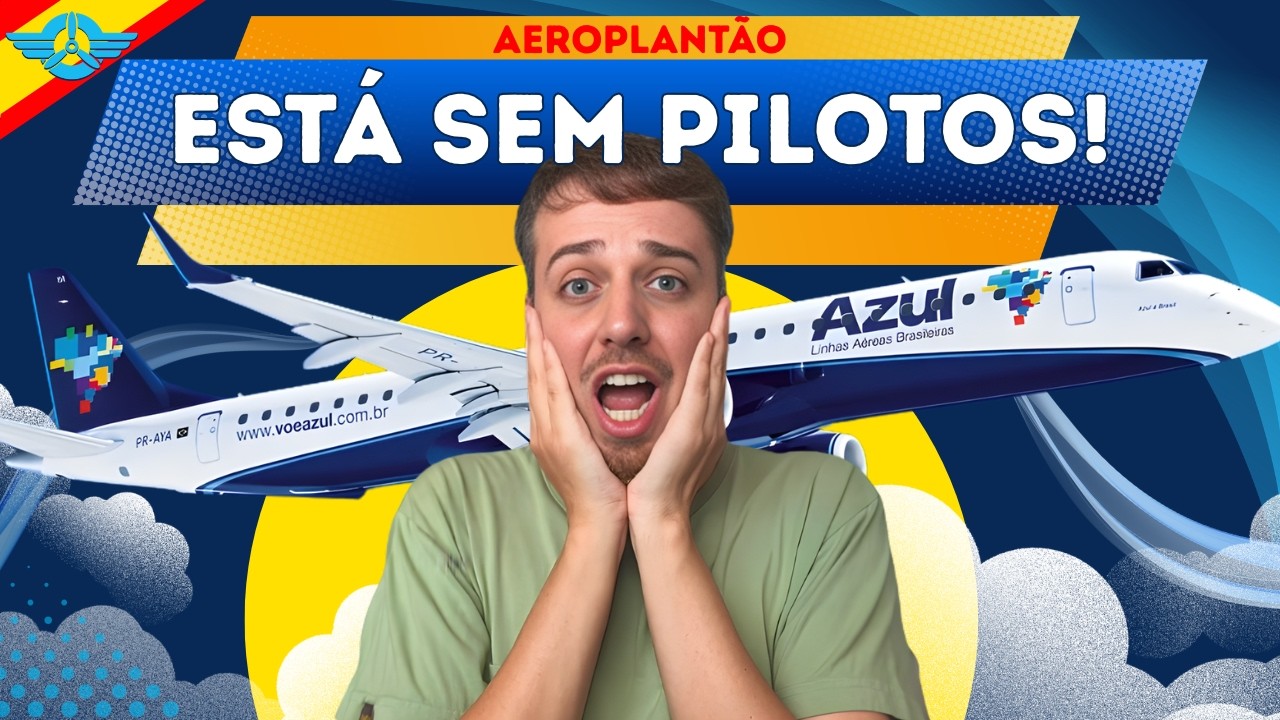FALTA de tripulantes na AZUL CANCELA voos!
