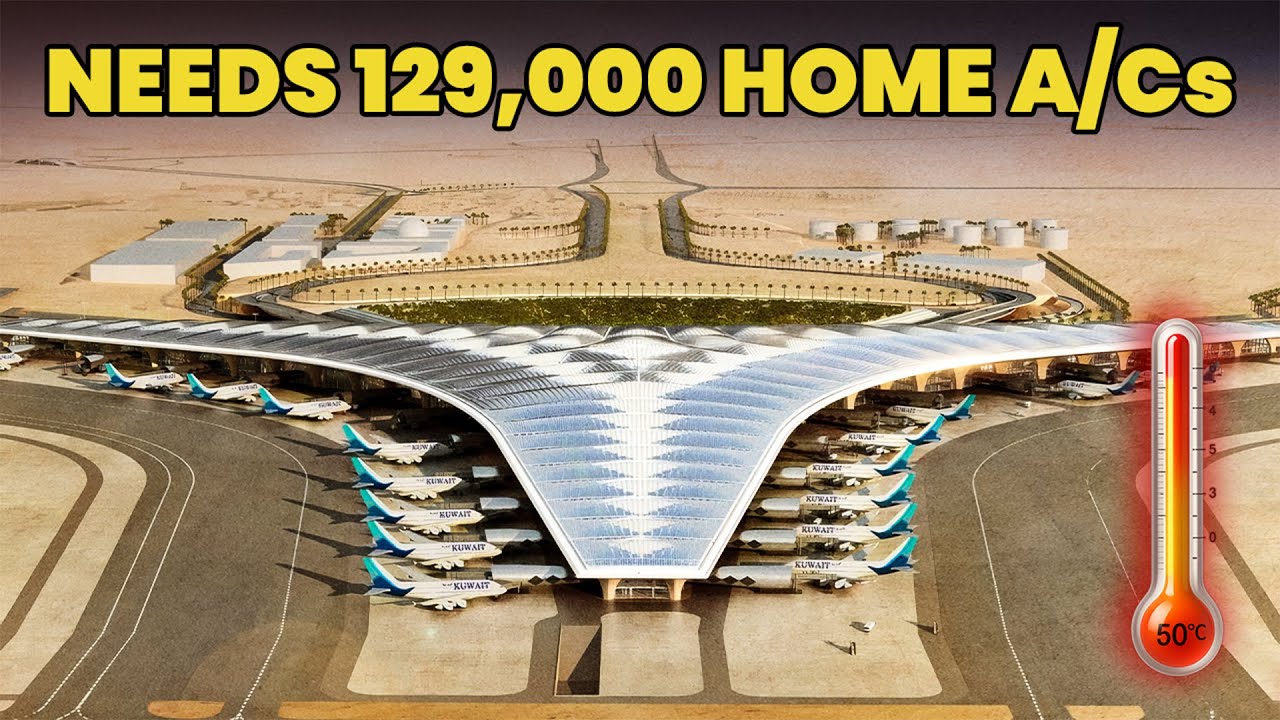 Kuwait’s $4.3B Airport Defies the Desert