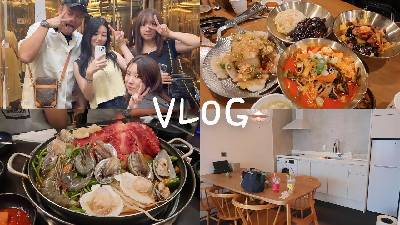 韓国vlog🇰🇷｜30代4人で2泊3日ソウルの旅✈️｜明洞,乙支路3街,聖水
