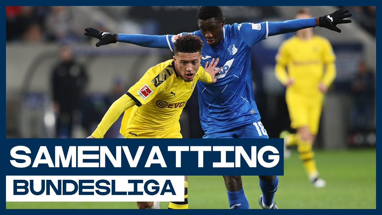 HIGHLIGHTS | Verrassende ontknoping bij Hoffenheim tegen Dortmund