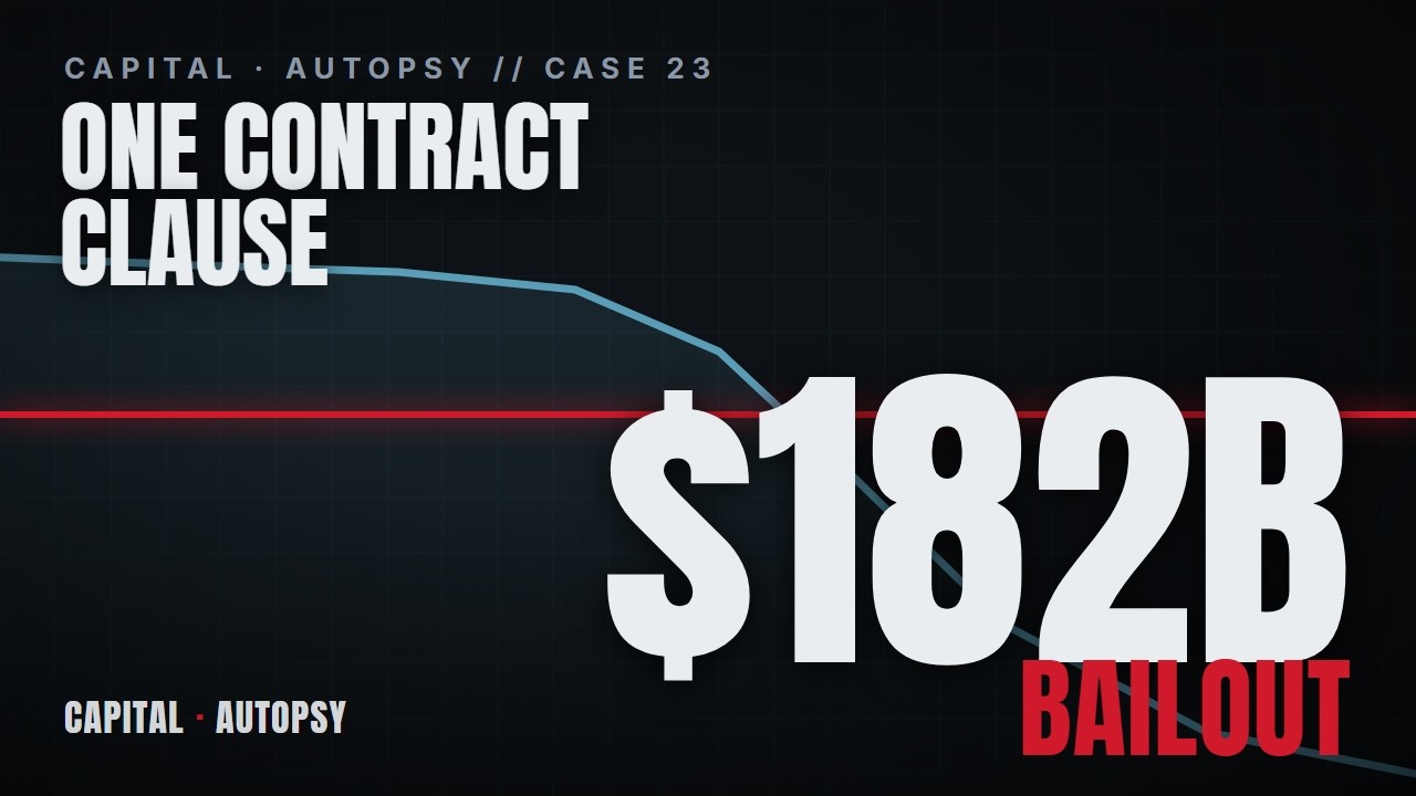 The AIG Bailout: The One Contract Clause That Took $182 Billion