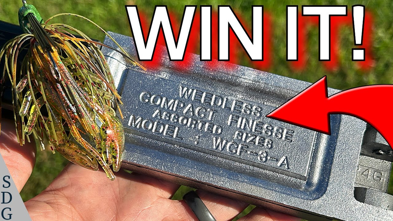iCast24 Weedless Compact Finesse Jig Package - FOR YOU!  (Courtesy of Barlow's Tackle!)