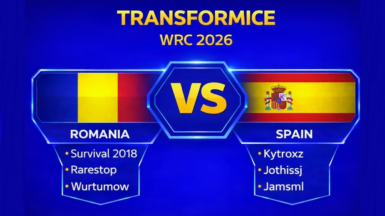 8TH | RO1 - Survival2018 Rarestop Wurtumow VS - ES5 Kytroxz Jothissj Jamsml | TRANSFORMICE WRC 2026
