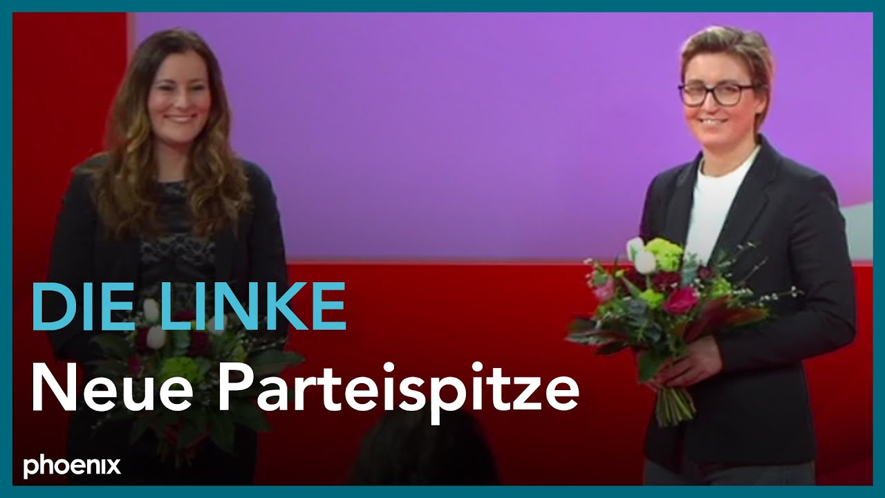 Susanne Hennig-Wellsow und Janine Wissler zur neuen Linke-Parteispitze gew&auml;hlt