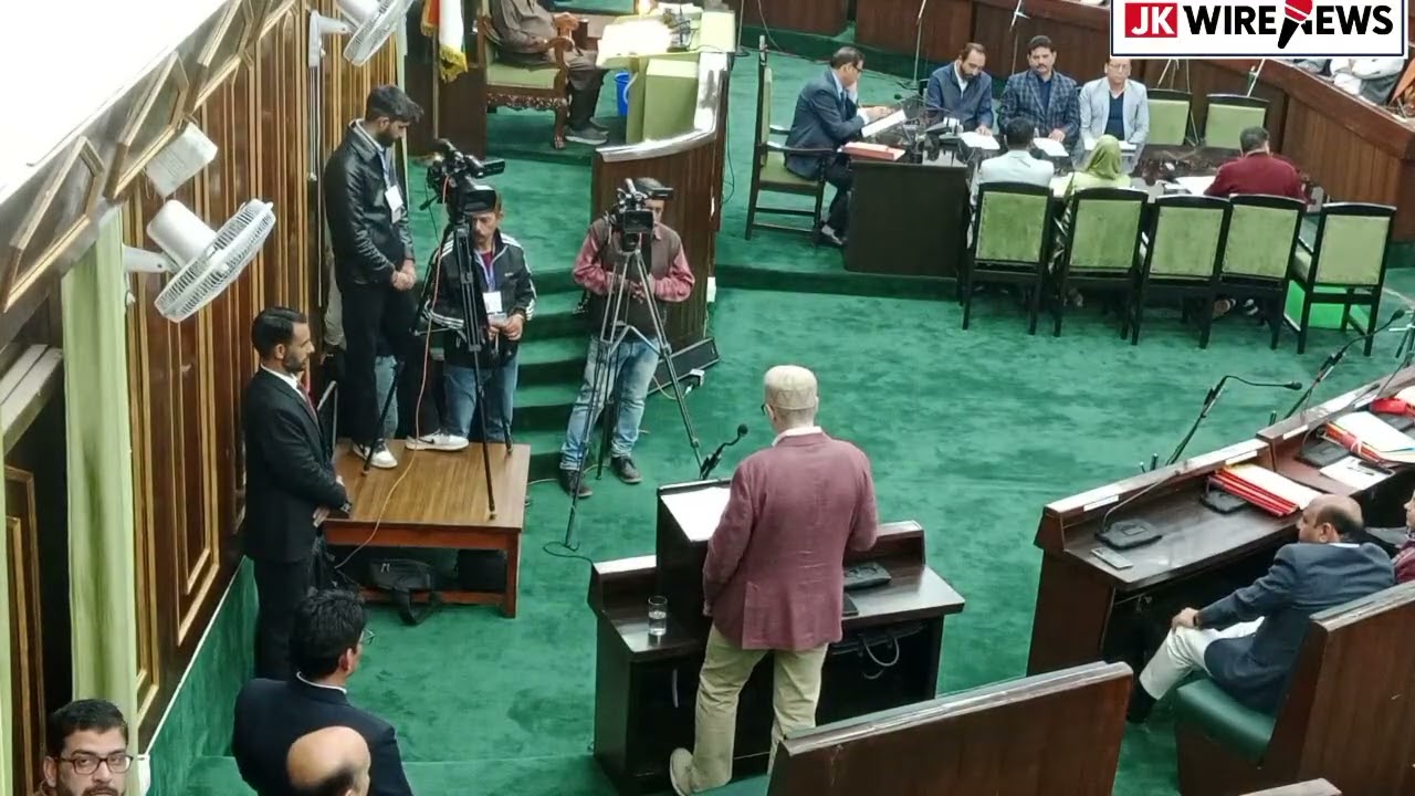 जम्मू-कश्मीर विधानसभा के बजट सत्र में आज मुख्यमंत्री उमर अब्दुल्ला (जो वित्त विभाग भी संभालते हैं) 