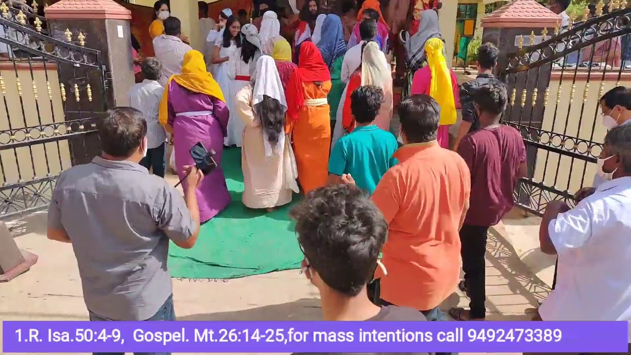 St.Cecilia Church Youth Presents The Passion Paly  02-04-21