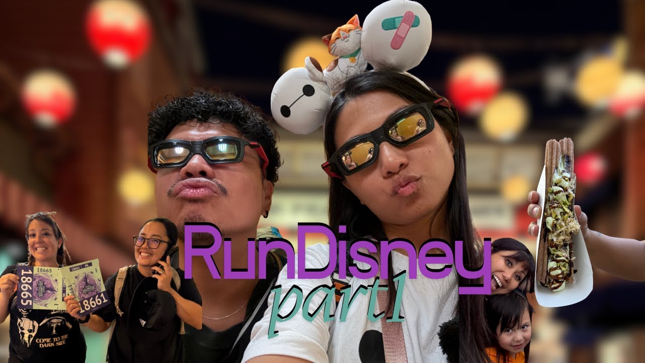 Disney Half Marathon Day 1- kicking off the Run Disney weekend with a dinner surprise!