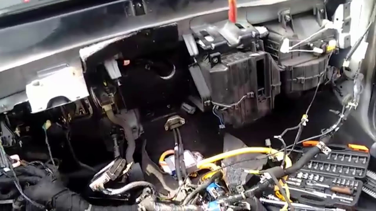 JAC J3   Radiador ar quente como desmontar o painel