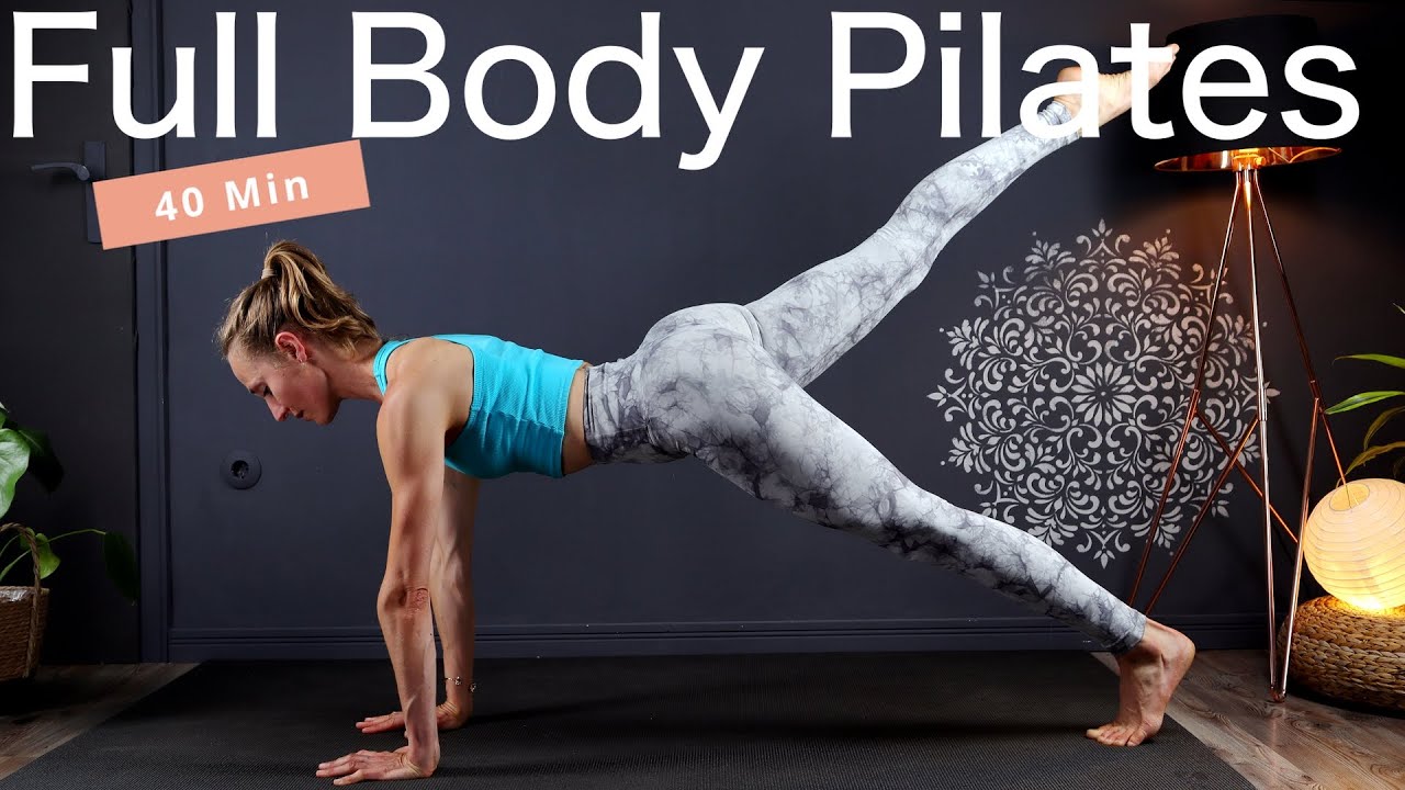 40 Min Full Body Workout // Power Pilates für Fortgeschrittene // deutsch // ohne Equipment