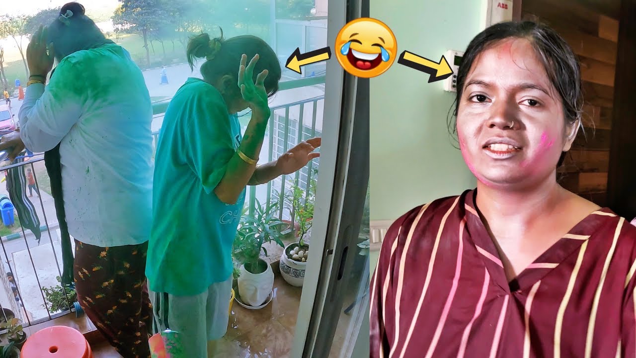 Holi Ke Din Badtameezi Hogayi 😂