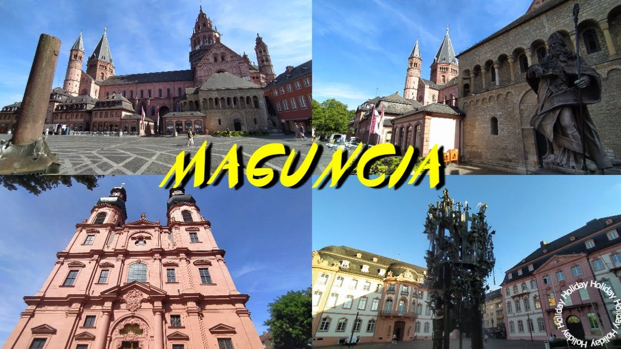 MAGUNCIA - MAINZ mucho que ver en esta ciudad. Leyendas San Bonifacio y cenotafio de Druso.