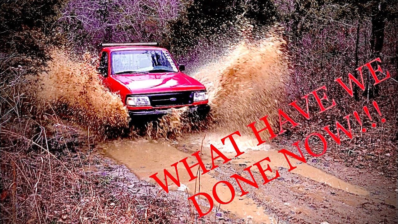 2wd Ranger Off Road Pushed To It’s Limit