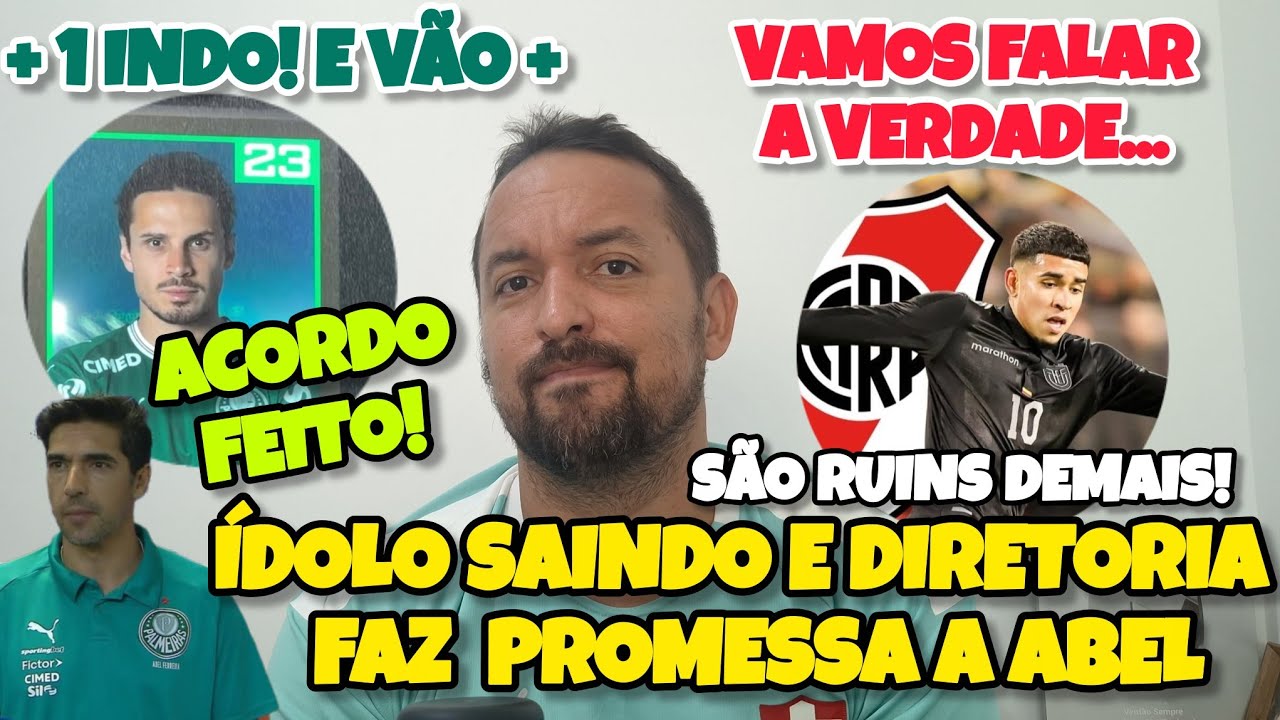 🚨URGENTE! VEIGA INDO E ABEL FEZ PEDIDO A DIRETORIA! E NOSSA ATUAÇÃO NO MERCADO É INACREDITÁVEL!