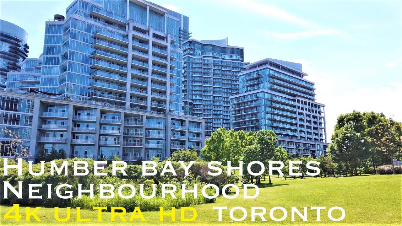 Humber Bay shores neighbourhood [walking tour 4k]