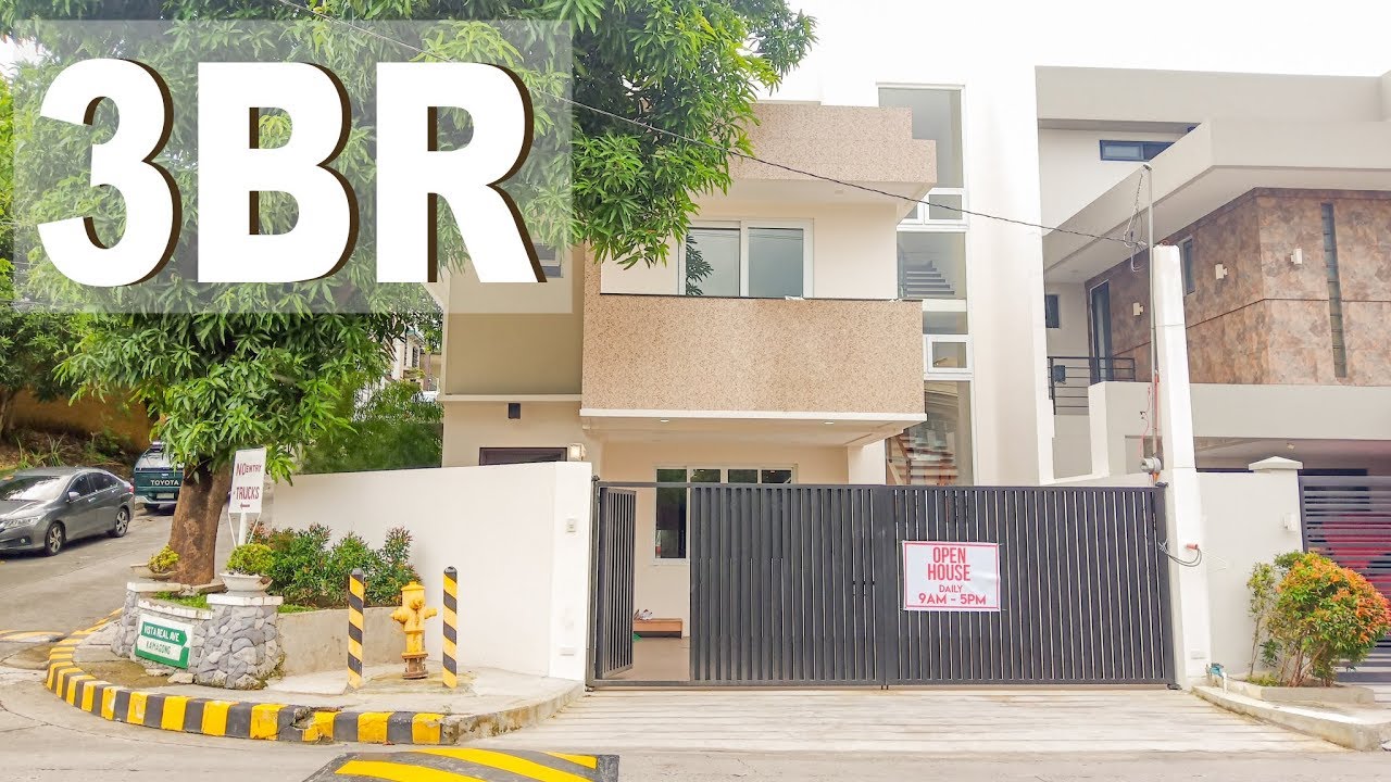 House and lot for sale in Vista Real Subdivision, Quezon City along Commonwealth Ave.