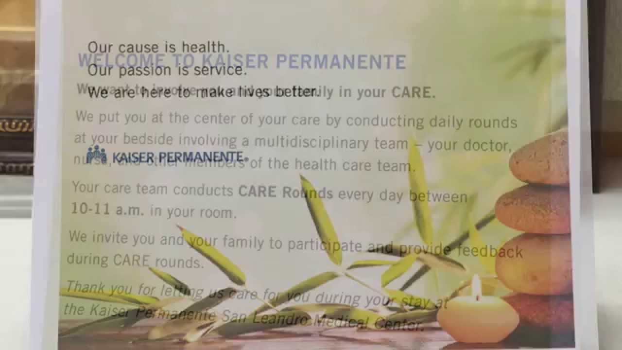 Care Rounds San Leandro Kaiser Hospital