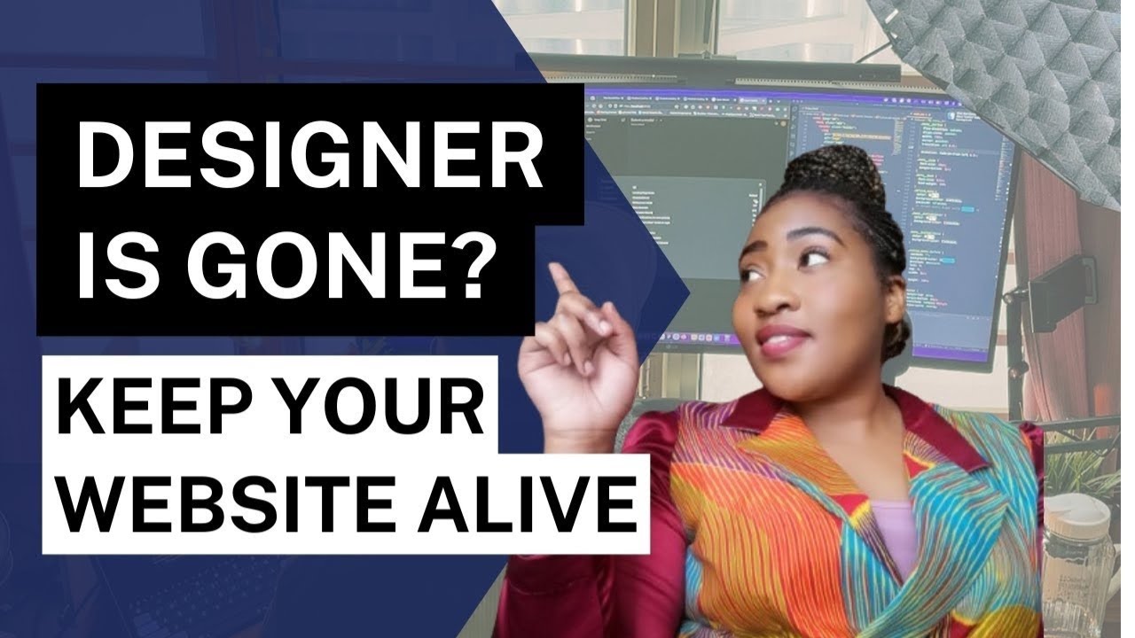 After Your Designer Leaves, Do This to Keep Your Site Alive