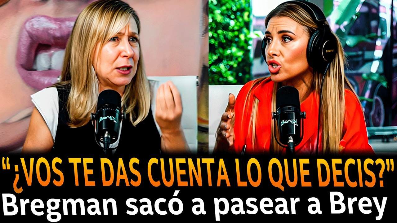 MYRIAM BREGMAN sacó a pasear a BREY que no paraba de mentir en vivo