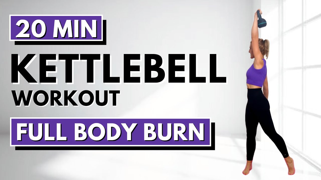 🔥20 MIN KETTLEBELL WORKOUT🔥FULL BODY WORKOUT for TONED MUSCLES🔥TOTAL BODY KETTLEBELL WORKOUT🔥