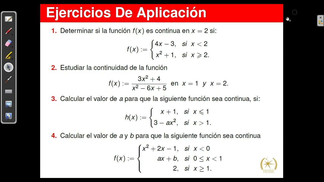 Continuidad De Una Función - Ejercicios resueltos