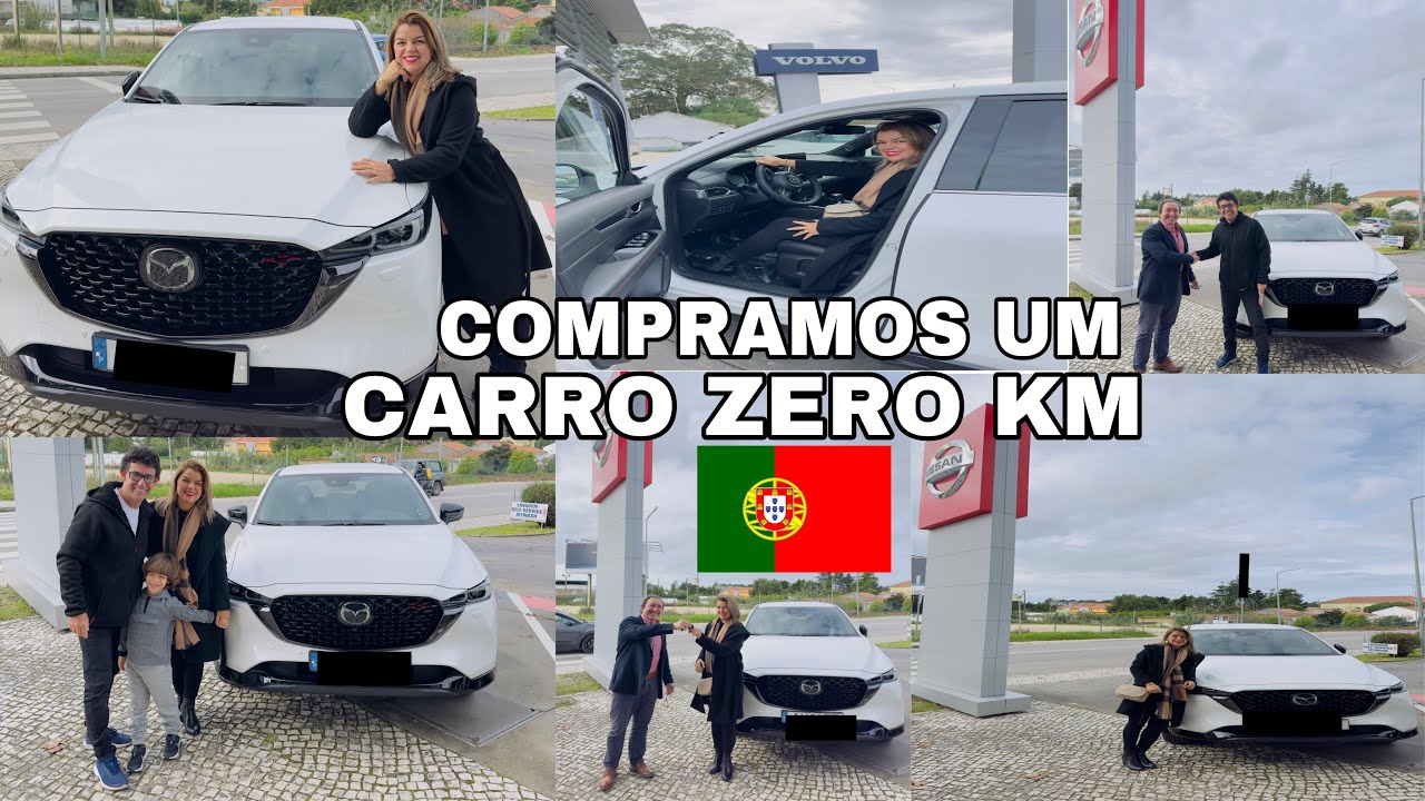 MAIS UM SONHO REALIZADO | COMPRAMOS NOSSO CARRO ZERO KM EM PORTUGAL 🇵🇹