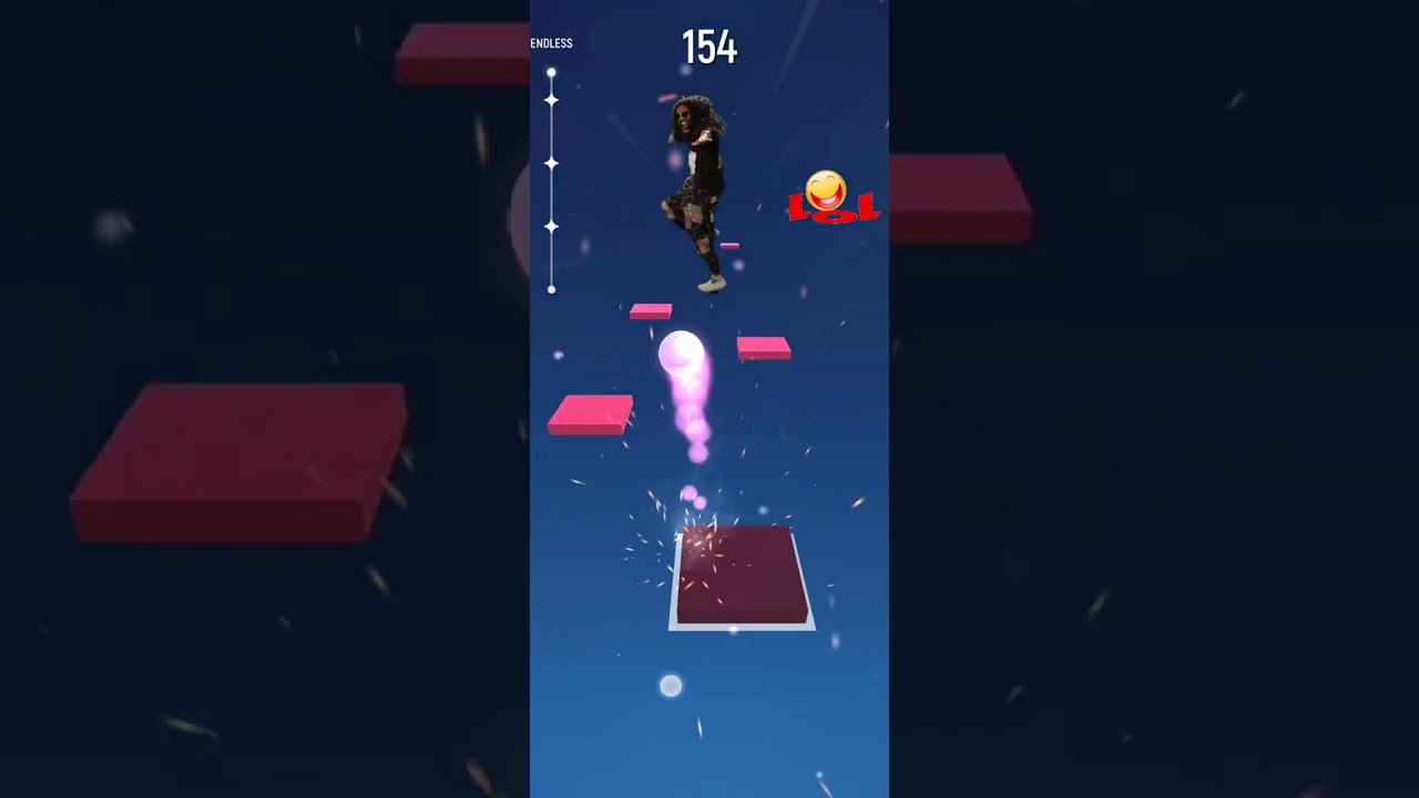 Tiles Hop Hard.Level Wait For And 😱😱🐉