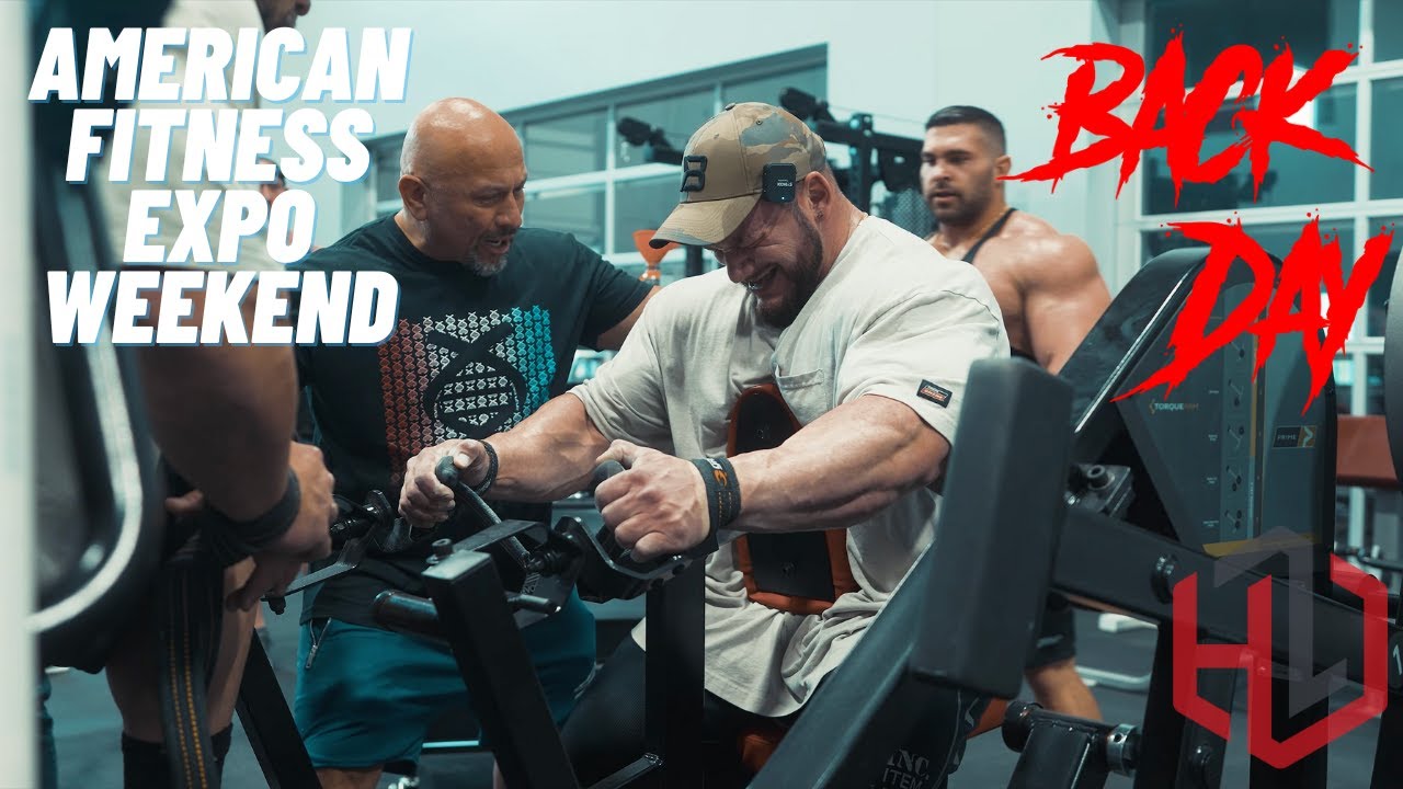 Back Day | American Fitness Expo | Hunter Labrada