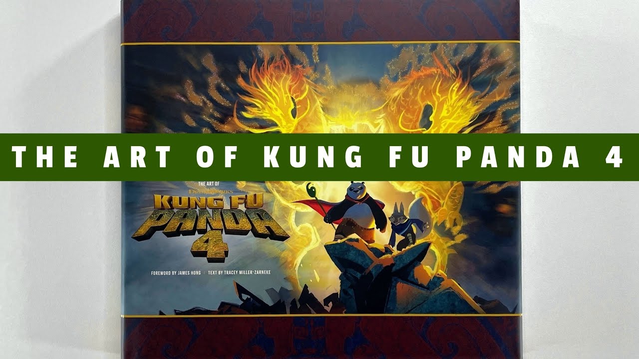 The Art of Kung Fu Panda 4 (flip through) Artbook