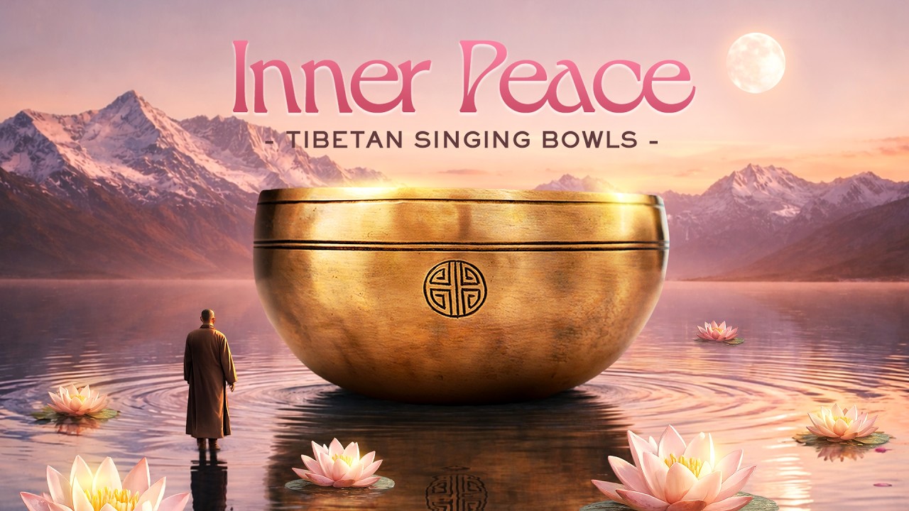 Tibetan Meditation Music - Tibetan Singing Bowls Sound Bath for Positive Energy & Inner Peace