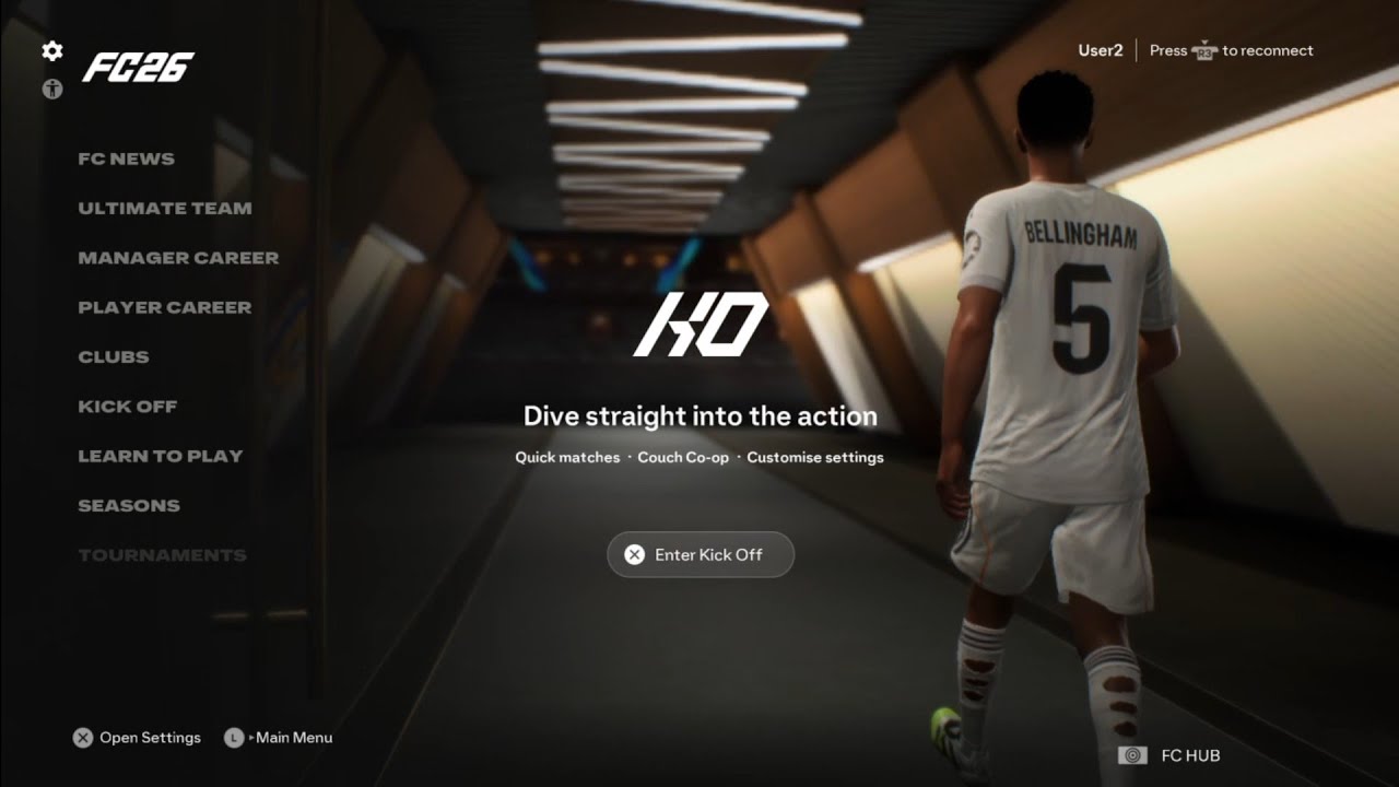 Учебное пособие по настройке EA FC 26 - Геймплей Rasa Efootbal PES 2026