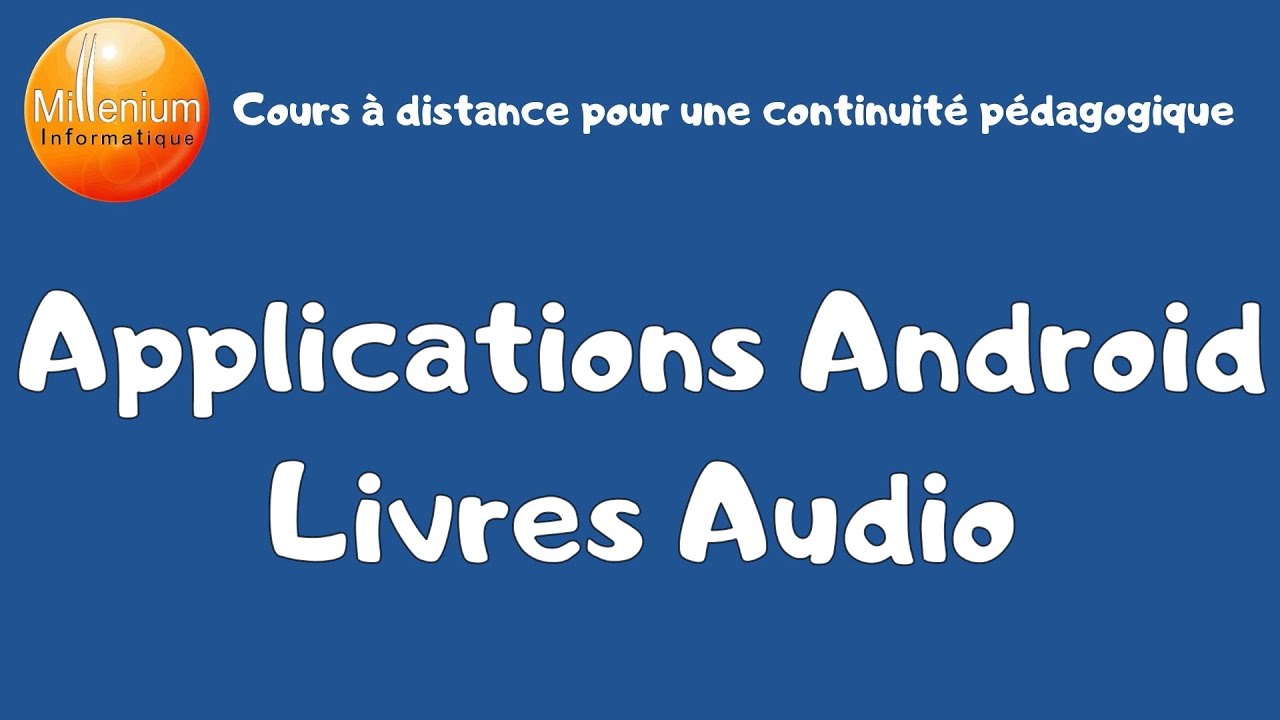 Applications Android - Livres Audio