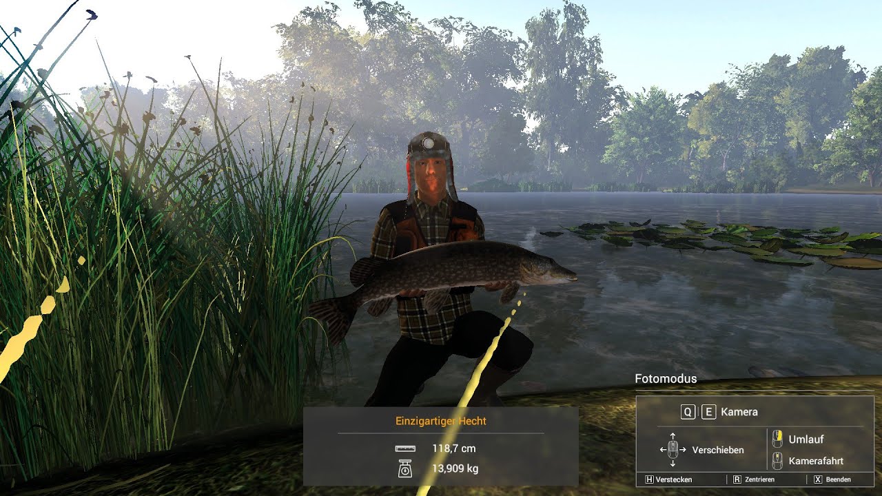 Fishing Planet - Michigan - einzigartiger Hecht auf Spinner
