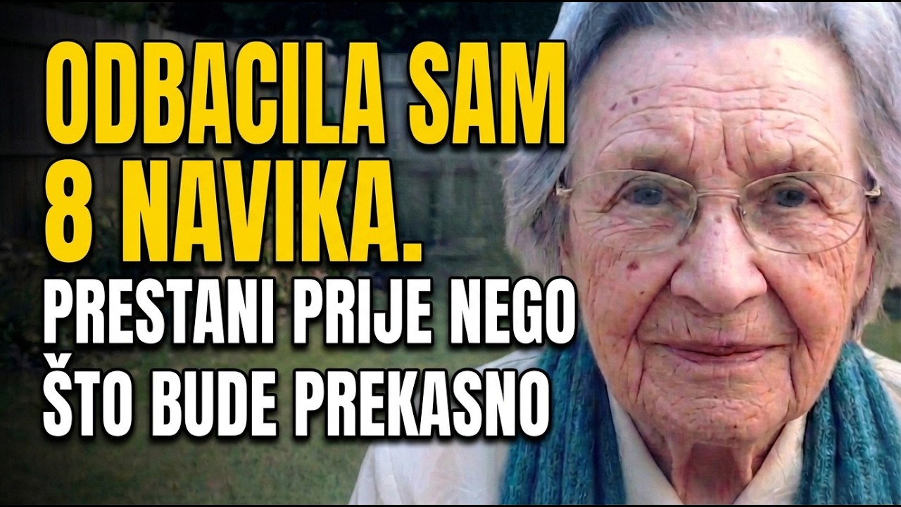 Imam 83 Godine. Prestani Raditi Ovih 8 Stvari Prije Nego Što Bude Prekasno