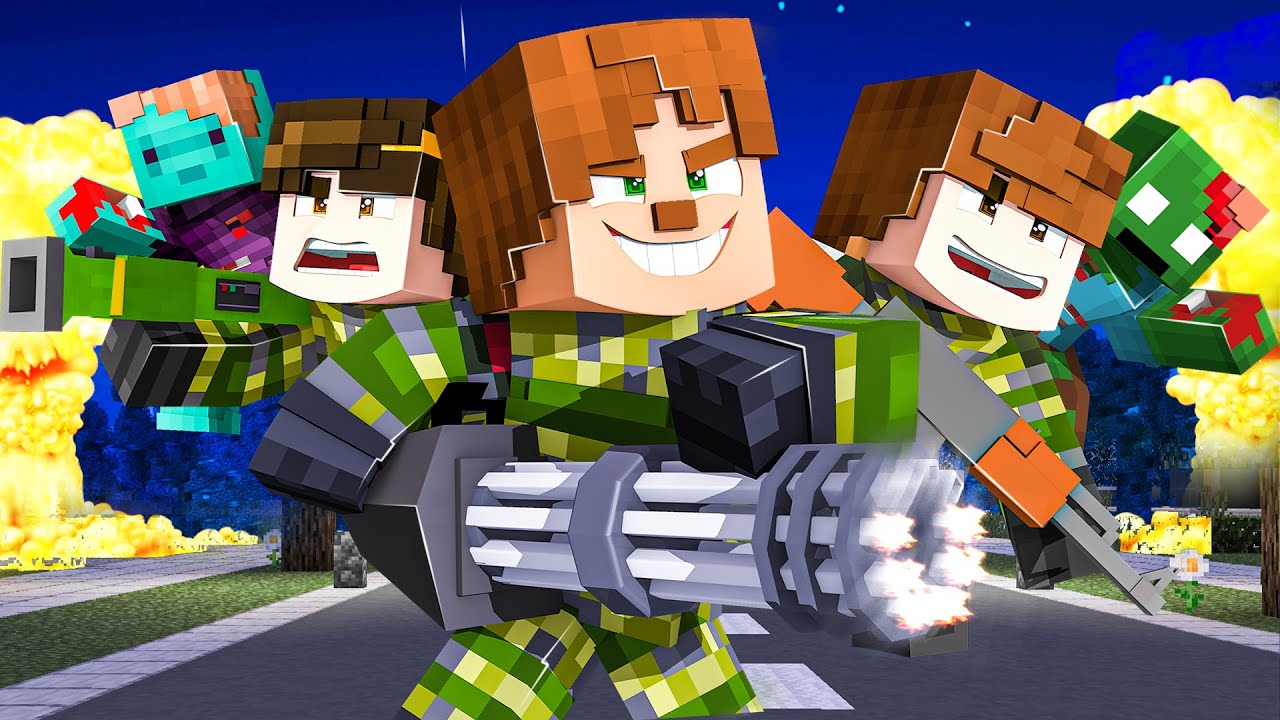 minecraft AMA zombi ormanında 100 GÜN MAHSUR Kaldık!