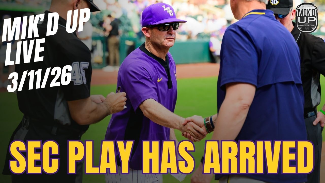 LSU Baseball Head Coach Jay Johnson LIVE To Address The Start of 2026 & Preview Vanderbilt | Ask M&M