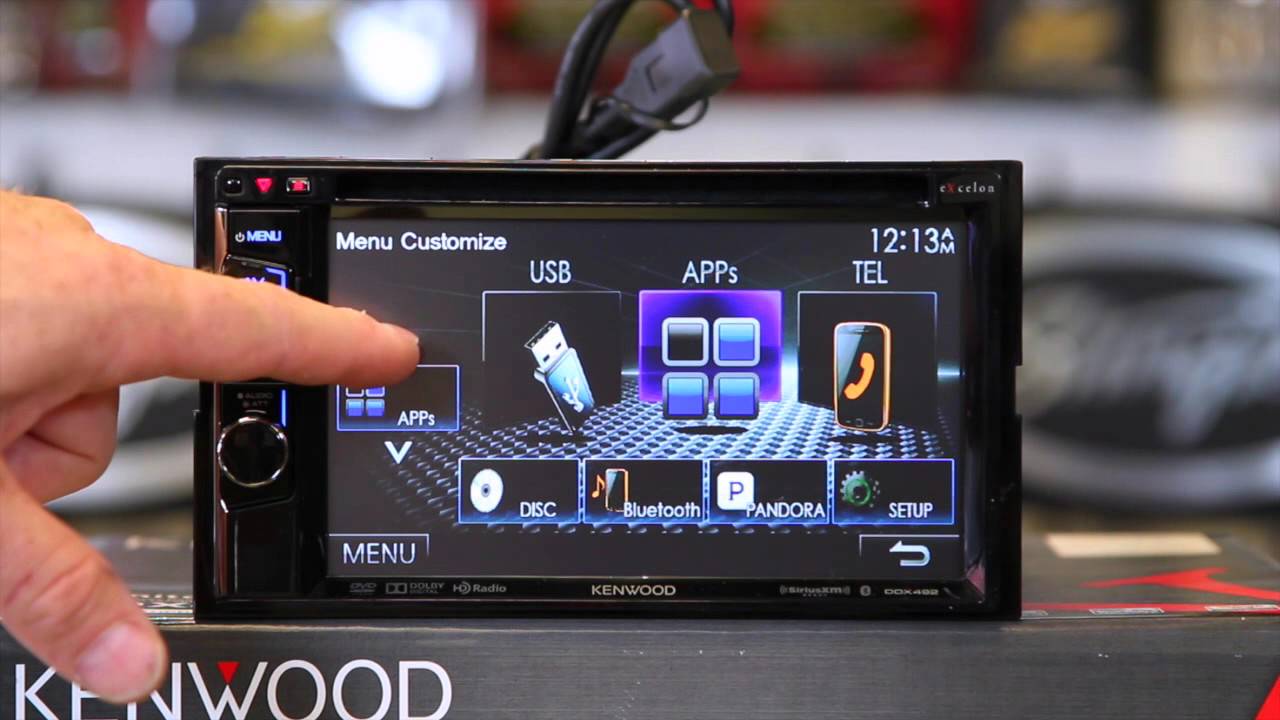 How to set up the display on the Kenwood eXcelon DDX492 6.2