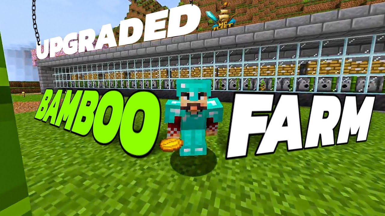 I Upgraded BAMBOO FARM in MC FLEET server !!