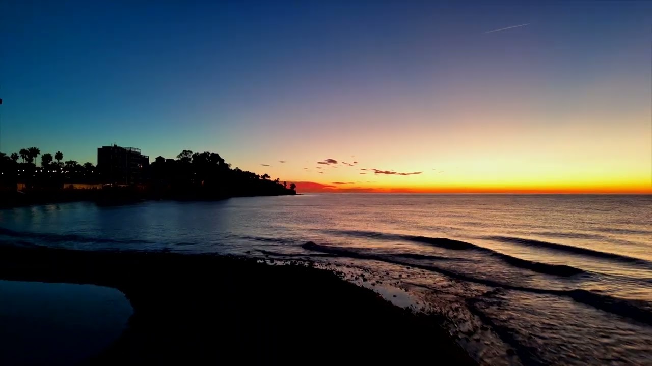 Coastline at Sunrise | Estepona from Above