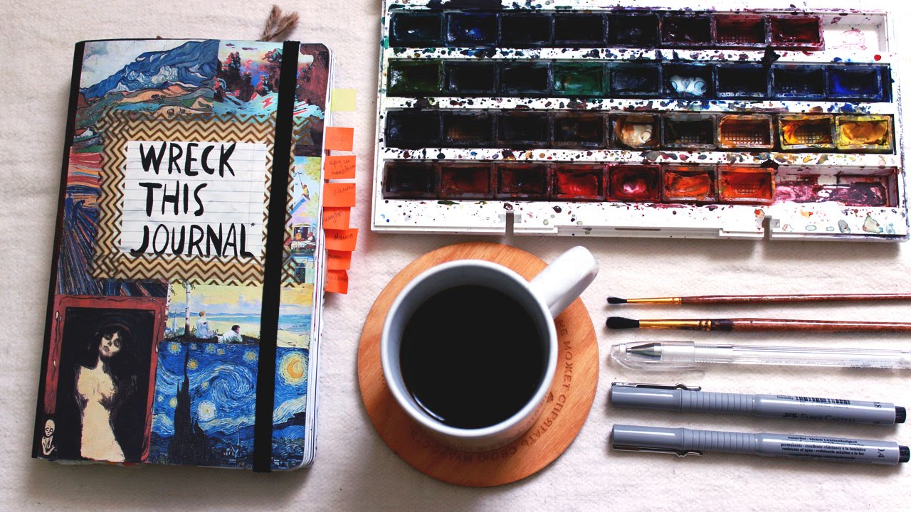 WRECK THIS JOURNAL #8 + КОНКУРС!!!