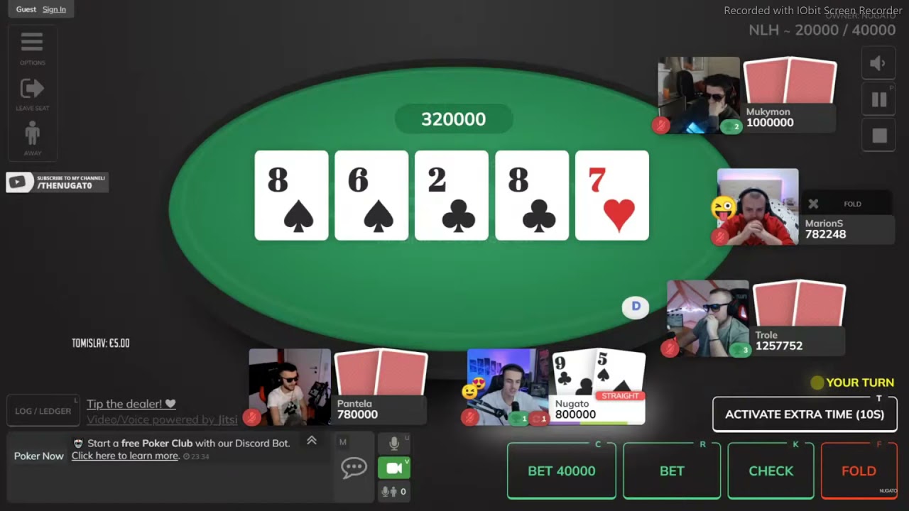 POKER UZIVO - NUGATO, MUKY, MAKEDONAC, PANTELA I TROLE IGRAJU !!! *U PRAVE PARE*