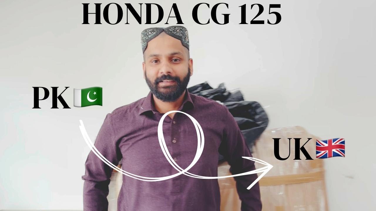 HONDA CG 125 PK TO UK (part 1)