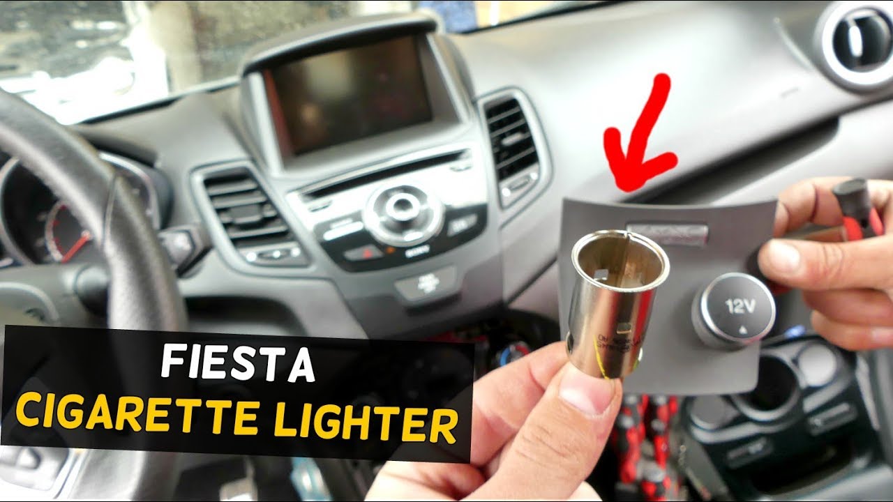 FORD FIESTA CIGARETTE LIGHTER REPLACEMENT REMOVAL ST S SE