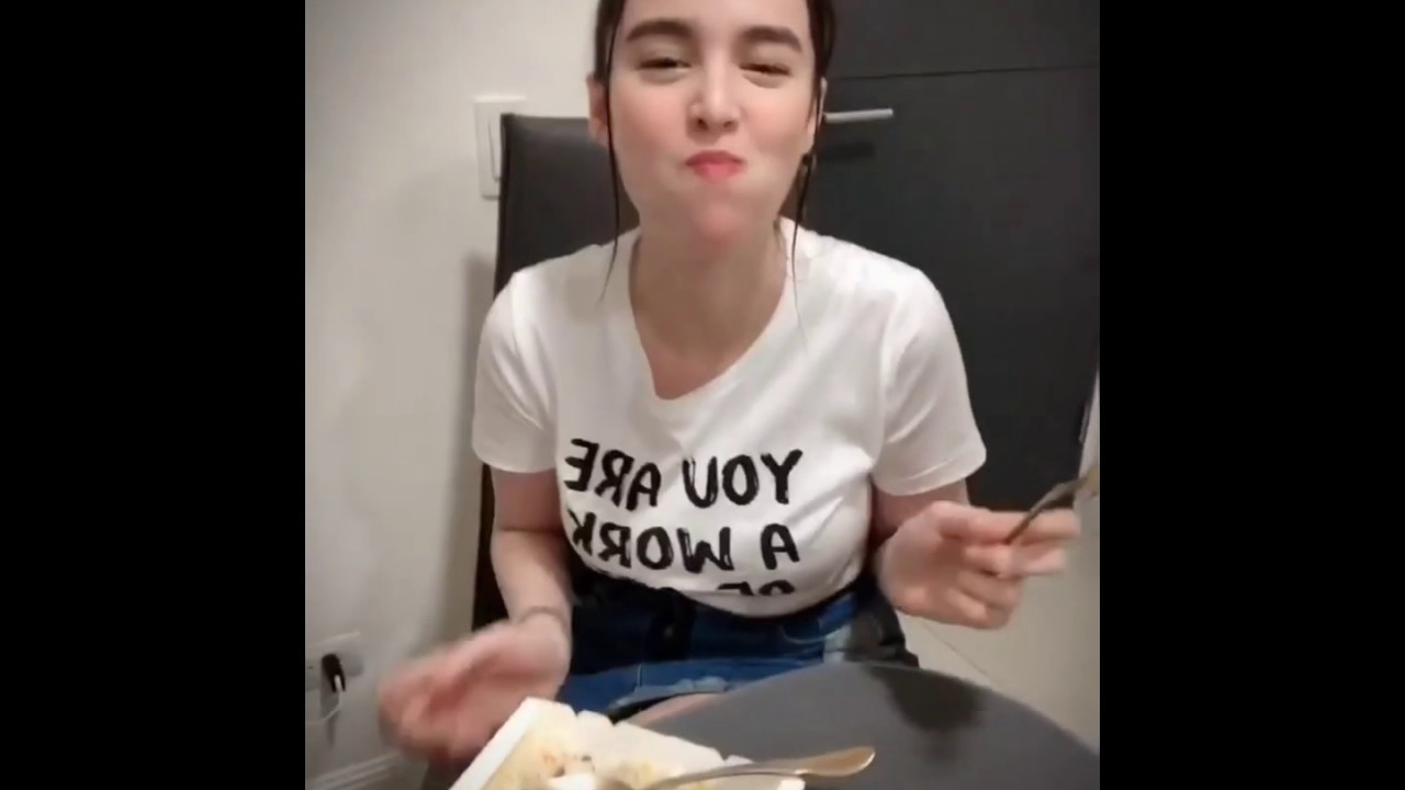 KIM DOMINGO EATING TAPSILOG | Cute 😁