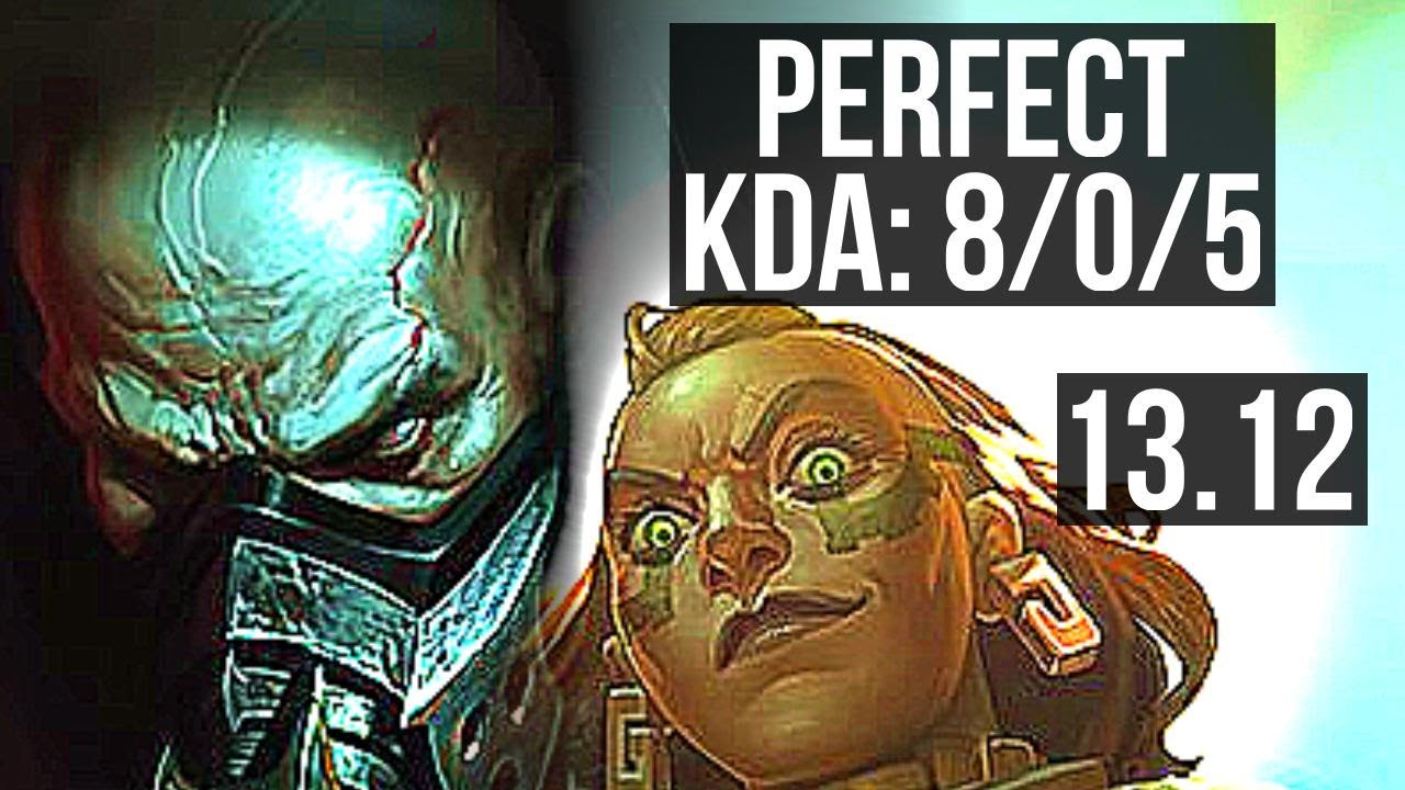 URGOT vs ILLAOI (TOP) | 8/0/5, Rank 5 Urgot, 1.8M mastery, 800+ games, Legendary | KR Master | 13.12
