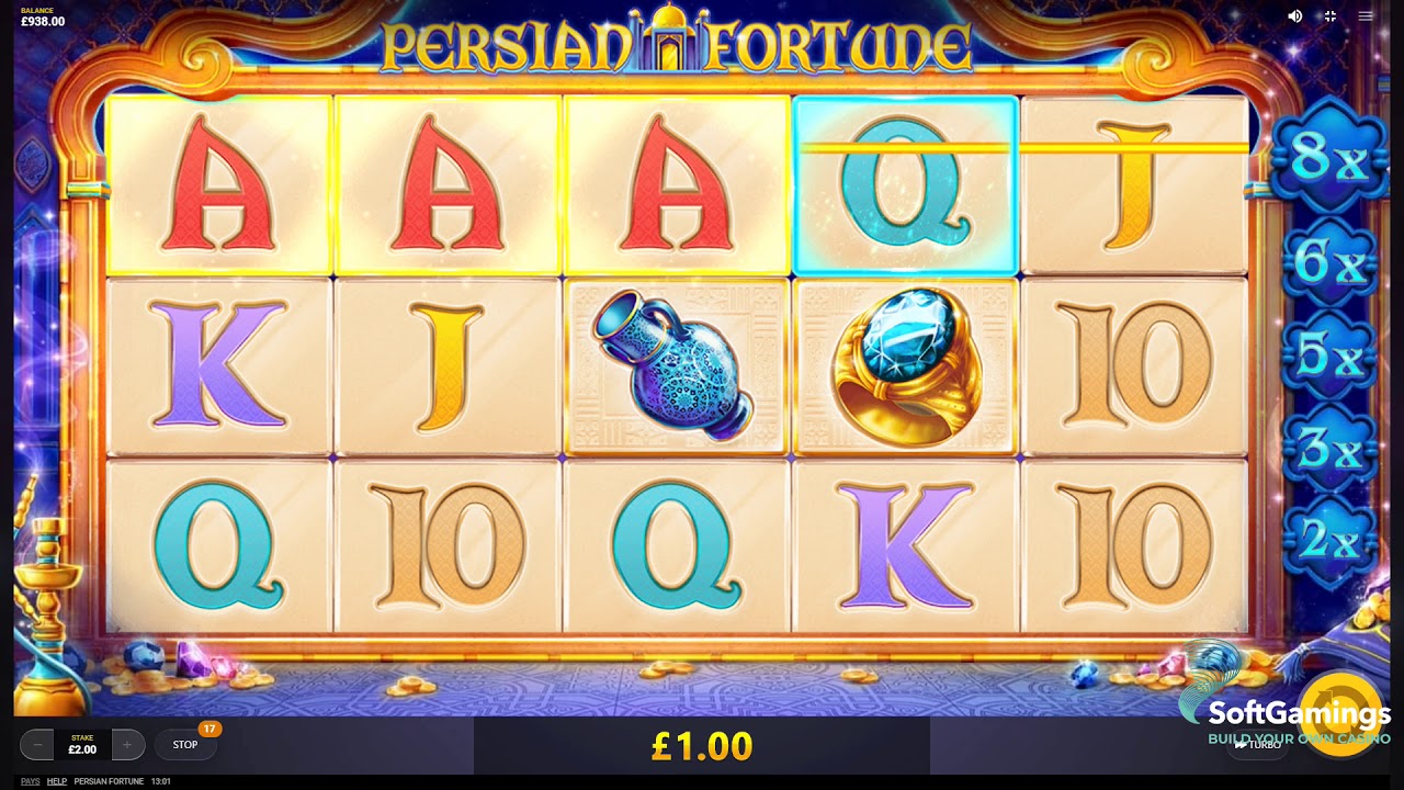 Red Tiger Gaming - Persian Fortune - Gameplay Demo