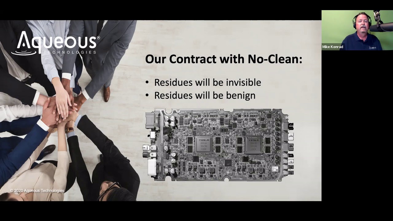 Cleaning to Improve Reliability -  May 2020