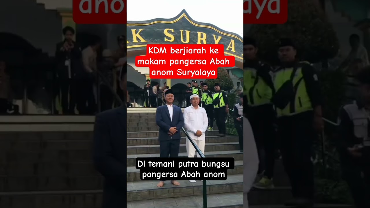 KDM ziarah ke makam Abah Anom Suryalaya